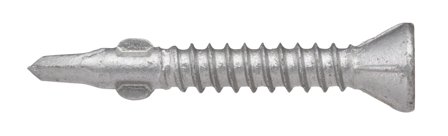 VSB Zincotech 33579 Sponplateskrue 2 mm, stål, utvendig 3,8 x 57 mm, 400-pakning, Innfesting
