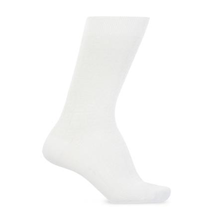Givenchy, Socks with logo Wit, Heren, Maat:L