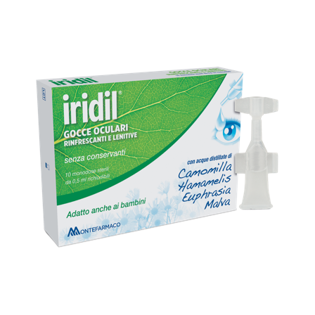 Iridil Gocce Oculari 10 Monodose 0,5ml