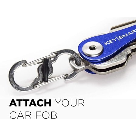 5 stk. S-formet plaststål tyverisikker karabinkrok nøkkelring krok klips EDC verktøy