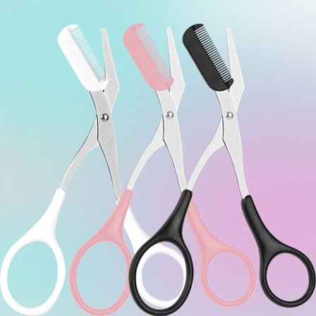 3 stk. øjenbryns trimmer saks øjenbryns trimmer sæt øjenbrynspleje til mænd kvinder