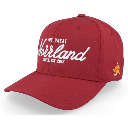 SQRTN - Rouge flexfit Casquette - Great Norrland Maroon Flexfit @ Hatstore