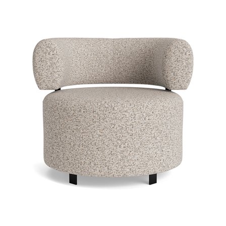 Laguna Lænestol - Puente Lys Greige - Komfortabel & Stilfuld - 88x87x74cm - Perfekt til afslapning - Elegant designet Lænestol