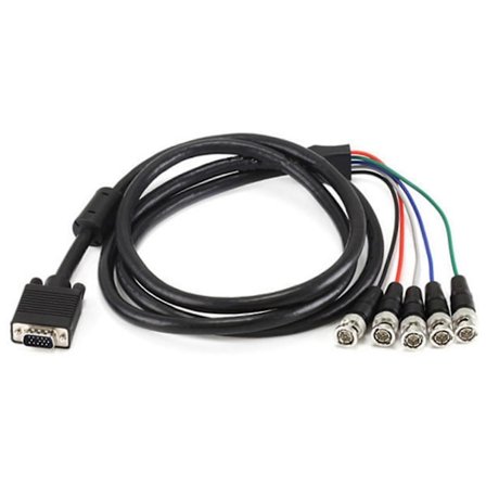 VGA till BNC-kabel RGBHV Storbildskabel VGA till RGB-kabel 3 meter VGA till 5BNC-kabel, Videokabel, H