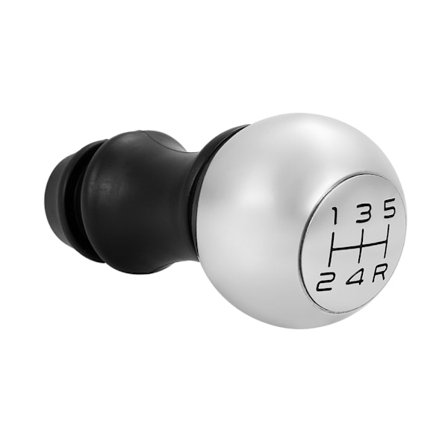 Gear Shift Knob Krom Hoved Håndtag Adapter Manuel 5-Trins Transmission Udskiftning til Peugeot 106 206 207 306 307 407 408 508 807
