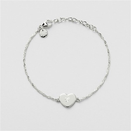 Tuva Heart Armband Gravur