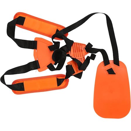 Trimmer Sele Trimmer Skulderstropp Dobbel Skulder Komfortstropp for Ryddesager Trimmere Skjæresele Nylonbelte for Hagetrimmer