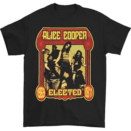 Alice Cooper Elected Band T-shirt