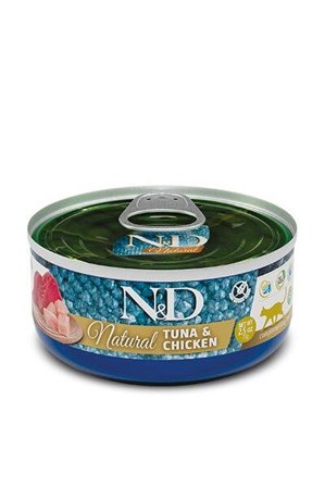 Farmina N&D Natural Tuna E Chicken Cibo Umido Gatti Adulti