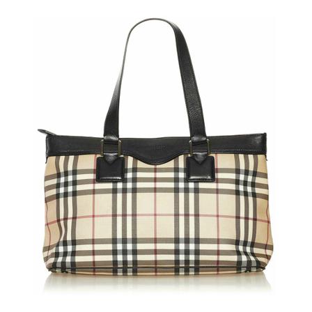 Burberry Vintage Pre-owned HandTass , Bruin , Dames , Maat: ONE Size Vintage Tassen