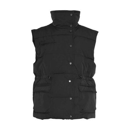 Moss Copenhagen Gilet , Zwart , Dames , Maat: XS Bodywarmers