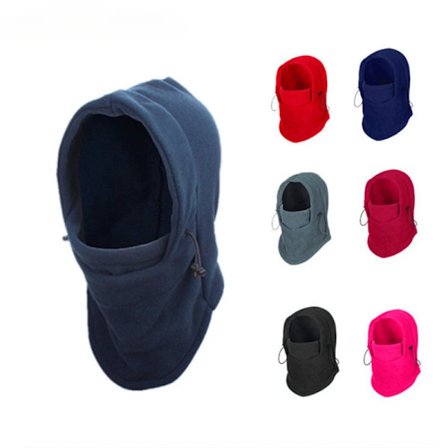 Warm Cap Winter Men Women Hats Waterproof Thermal Fleece Balaclava Hat Hooded Neck Warmer Cycling Cap