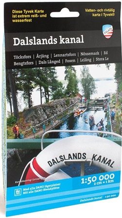 Calazo Dalslands kanal 1:50 000