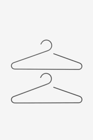 Blomus - Galge Curl 2-pack 45,5 cm - Grå - Klädförvaring - Från Homeroom