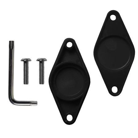 Beskyttelsesetui til AirTag cykel GPS-lokaliseringsenhed, sort