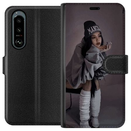 Kompatibelt Plånboksfodral till Sony Sony Xperia 5 III Lisa Blackpink K-pop Idol Musik