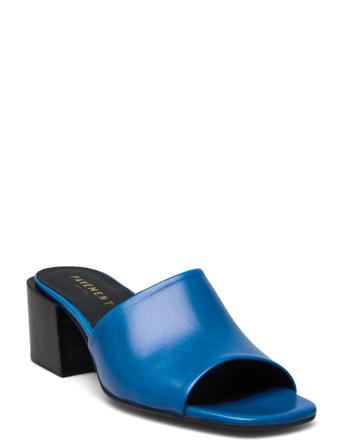 Ariki Sandal Med Hæl Blå Pavement*Betinget Tilbud