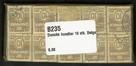 Danmark 1937 - AFA 235 - 10 bundter - Stemplet