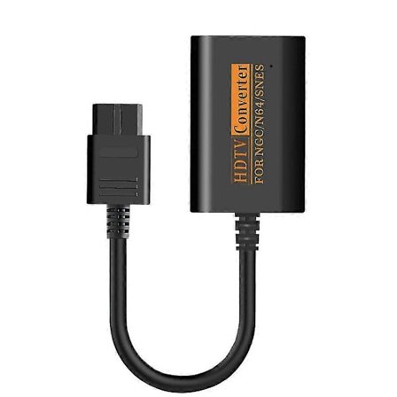 1080p HDMI-kompatibel Adapterkonverter Høykvalitets Kabel for Nintendo 64/SNES/NGC Gamecube Konsoll
