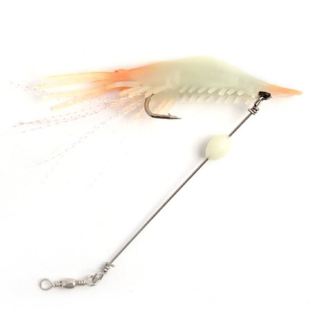 3st Luminous Bead Räkbete Sjunkande mjukt bete 5 5