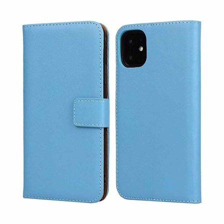 Blå iPhone 11 Wallet Case Cover Pung Beskyttelses Sleeve - Kompatibel med iPhone 11/11Pro/11ProMax