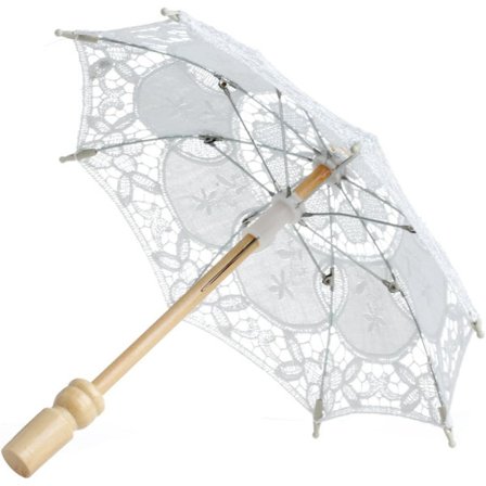 Spetsbroderad Parasoll för Bröllop, Festdekoration