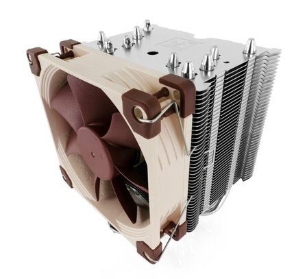 Noctua NH-U9S - Prosessorkjøler - (for: LGA1156, AM2, AM2+, AM3, LGA1155, AM3+, LGA2011, FM1, FM2, LGA1150, FM2+, LGA2011-3, LGA1151, AM4) - aluminium