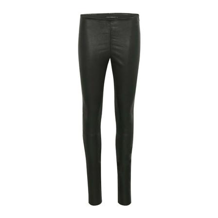 Karen by Simonsen Memekb Leather Pants , Zwart , Dames , Maat: 3XL