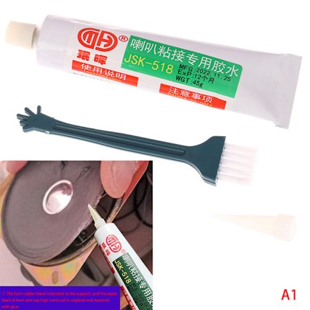 Professionellt lim för reparation av högtalarkon av papper