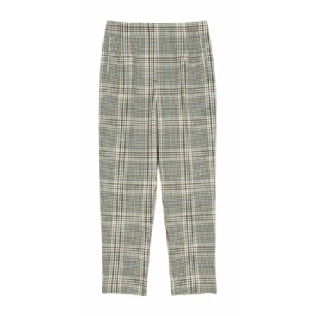 Twinset, Tapered Trousers Blauw, Dames, Maat:S
