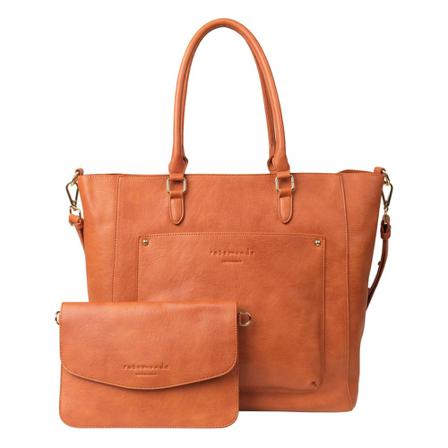 Rosemunde Shoulder Taske Orange, Dame Skuldertasker, Størrelse: ONE Size