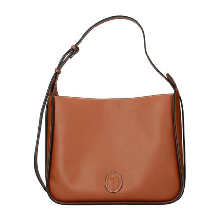 Trussardi, Shoulder Bags Bruin, Dames, Maat:ONE Size