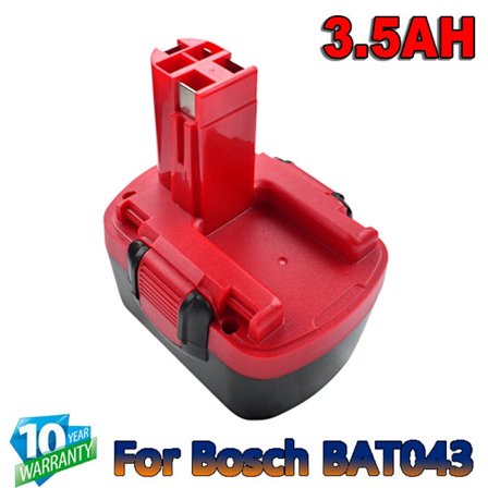 12V Bosch 3500mAH Ni-MH 12 voltin ruuvitaltan akku BAT043 BAT045 BAT046 2607335273 2607335274 PSR