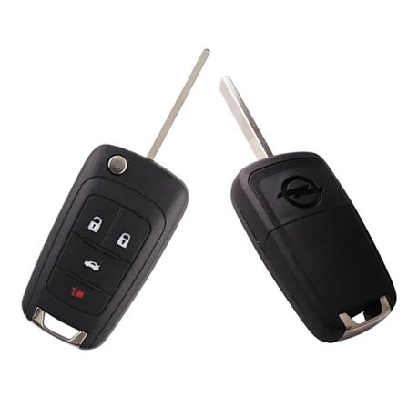 4-painikkeinen auton avaimen kuori Opel/Vauxhallille Astra J Zafira B C Insignia Mokka Adam Cascade Karl Corsa Meriva