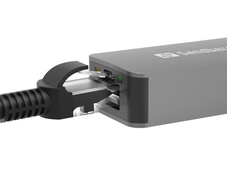 Sandberg USB-C/A 2.5 GbE RJ45 Adapter