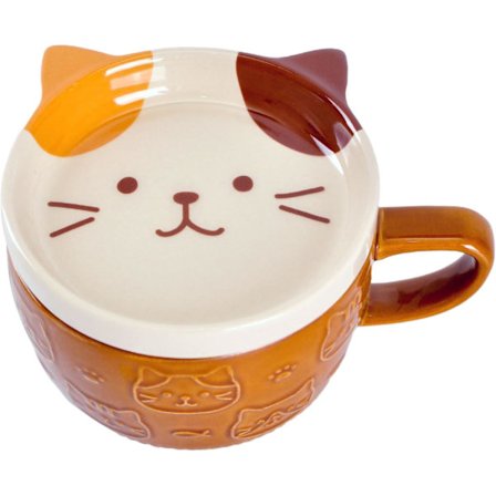 Keramiske Søde Katte Kopper med Låg, Kawaii Katte Kaffe Kop med Låg, Japansk Nyhed