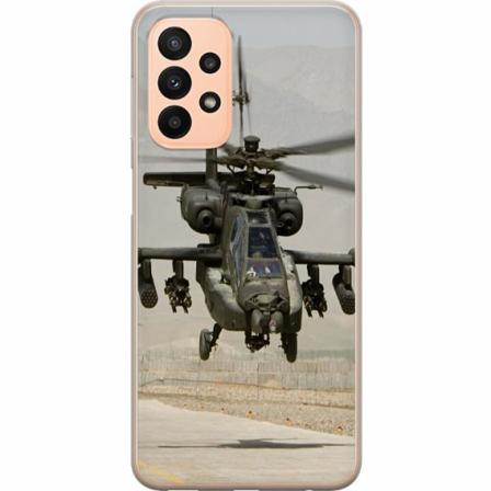 Samsung Galaxy A23 5g Genomskinligt Skal Ah-64 Apache Attack H