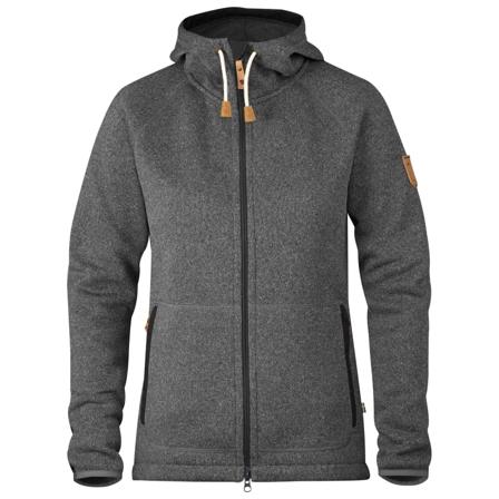 Fjällräven Women's Övik Reinforced Hoodie Women Mid layer tops Grey S