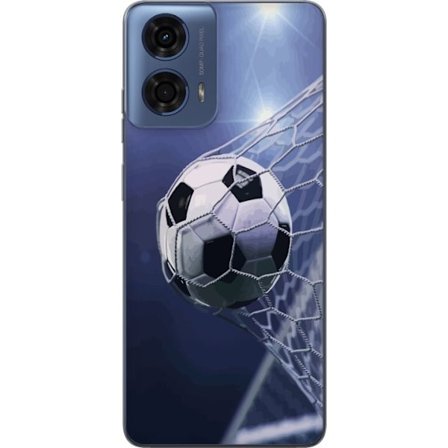 Kompatibel Mobilcover til Motorola Motorola Moto G04 Fodbold Fart Net Bold Sport Kamp