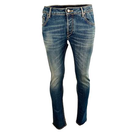 Hand Picked Slim-fit Jeans blå, Herr, Herr, Storlek: W30