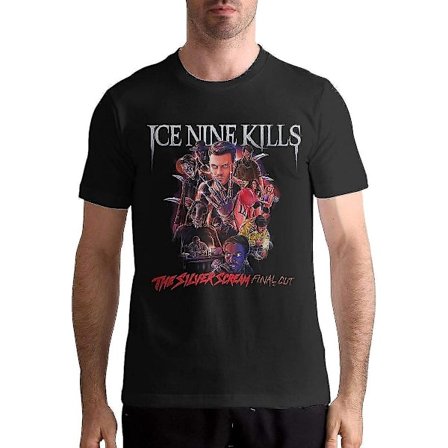 Ice Nine Kills Shirt Herr T-shirt Casual Klassiska kortärmade toppar