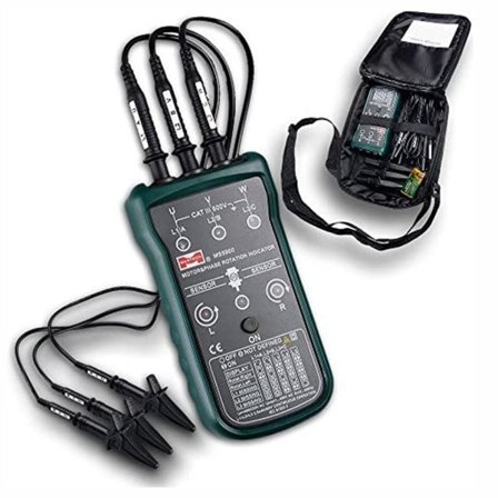 Tre fase Rotasjon Indikator Måler