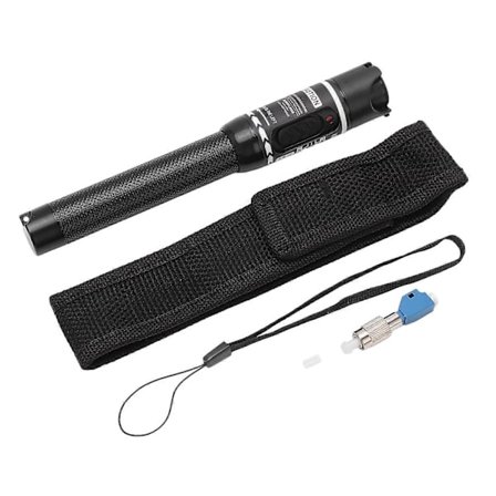 VFL Rødt Lys Penn 50km Berøringsfri Tilkobling 50MW Svart Fiber Visuell Feillokalisator for Testing