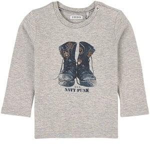 Kids - IKKS Graphic T-shirt Grey 12 Months - Tops - 12 months - Grey