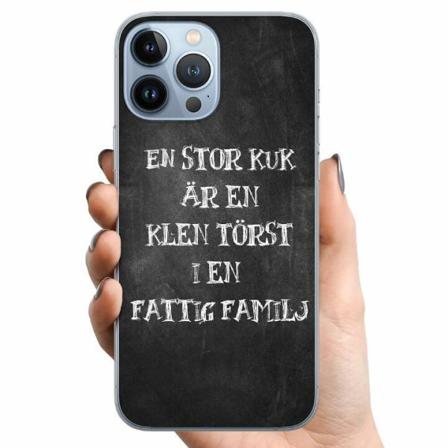 Apple Iphone 13 Pro Max Tpu Mobilskal Fattig Familj