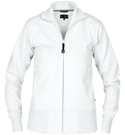 Texstar WC04 Collegepaita vetoketjulla, valkoinen Valkoinen, Vaatteet