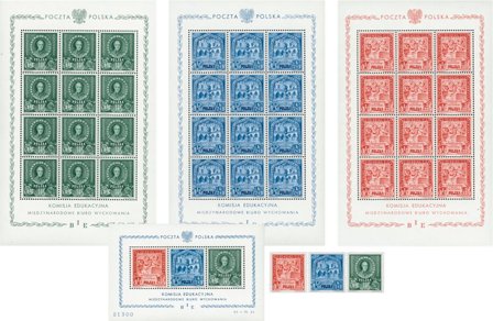 Polen - 1947 B.I.E - Samlet tilbud