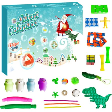 24 Countdown Christmas Blind Box Barnleksak Blind Box Present B