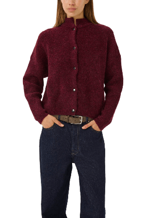 Gestuz AlphaGZ Short Cardigan Tröjor Dam Röd XS