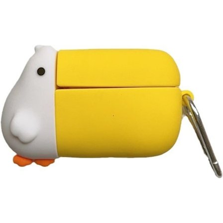 Fodral Kompatibelt med Airpods 4, Söt Kawaii Tecknad Fågeldesign Mjukt Silikon Trådlöst Hörlursfodral Stötsäkert Skal, Barn Pojkar Flickor Kr